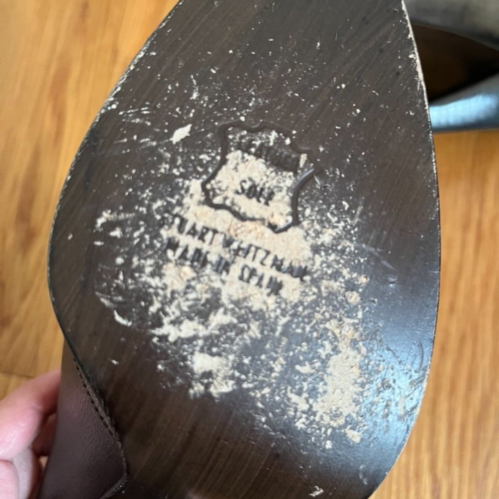 Stuart Weitzman Metallic Bootie - 5.5 - image 8